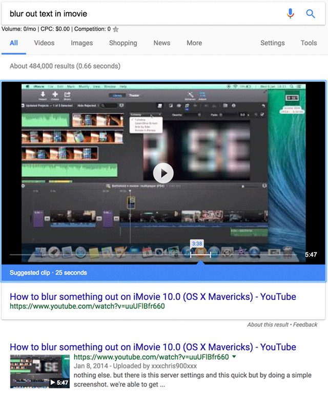 Google Suggested Clip SEO digital marketnig