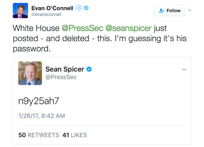 Social media fails Sean Spicer