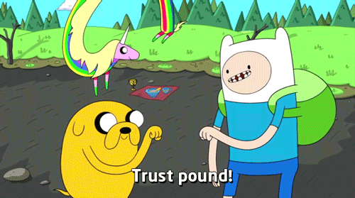 Shopping cart abandonment Adventure Time trust