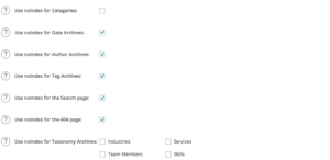 all in one seo noindex setting 2
