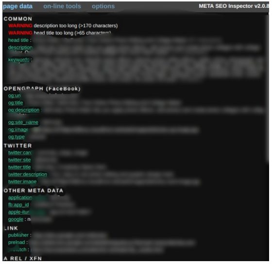meta title and descriptions tool
