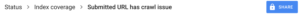 Search Console Beta Share Icon