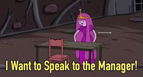 speak to the manager adventure time