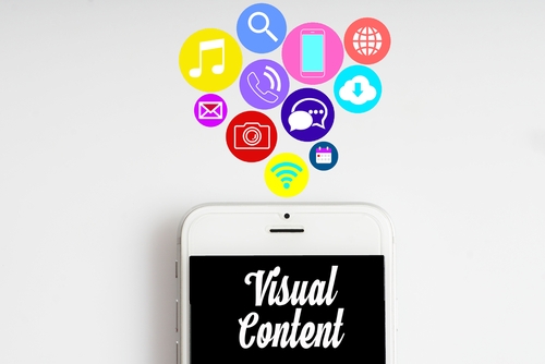 visual content example