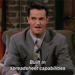 spreadsheets