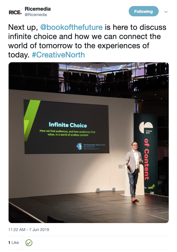 tom cheesewright creative north